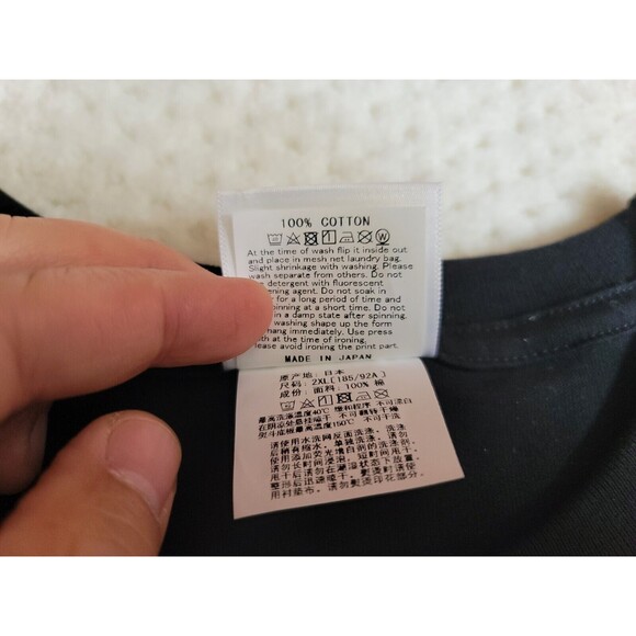 NWOT BAPE ABC Camo Milo logo black T-Shirt XXL, Made in Japan - Picture 5 of 6